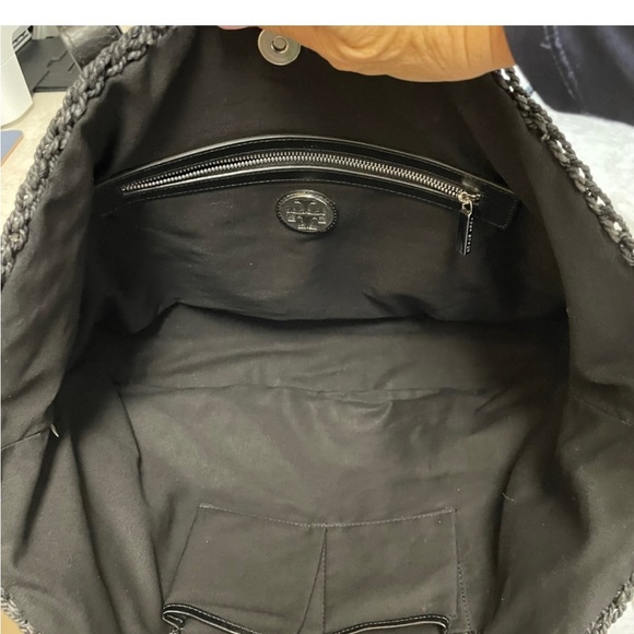 COPY - NWOT Tory Burch Megan Twisted Straw Tote Bag - Picture 8 of 8